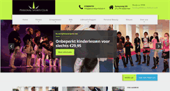 Desktop Screenshot of personalsportsclub.nl